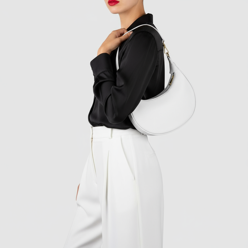 Calf Leather Shoulder Bag TAKEASY