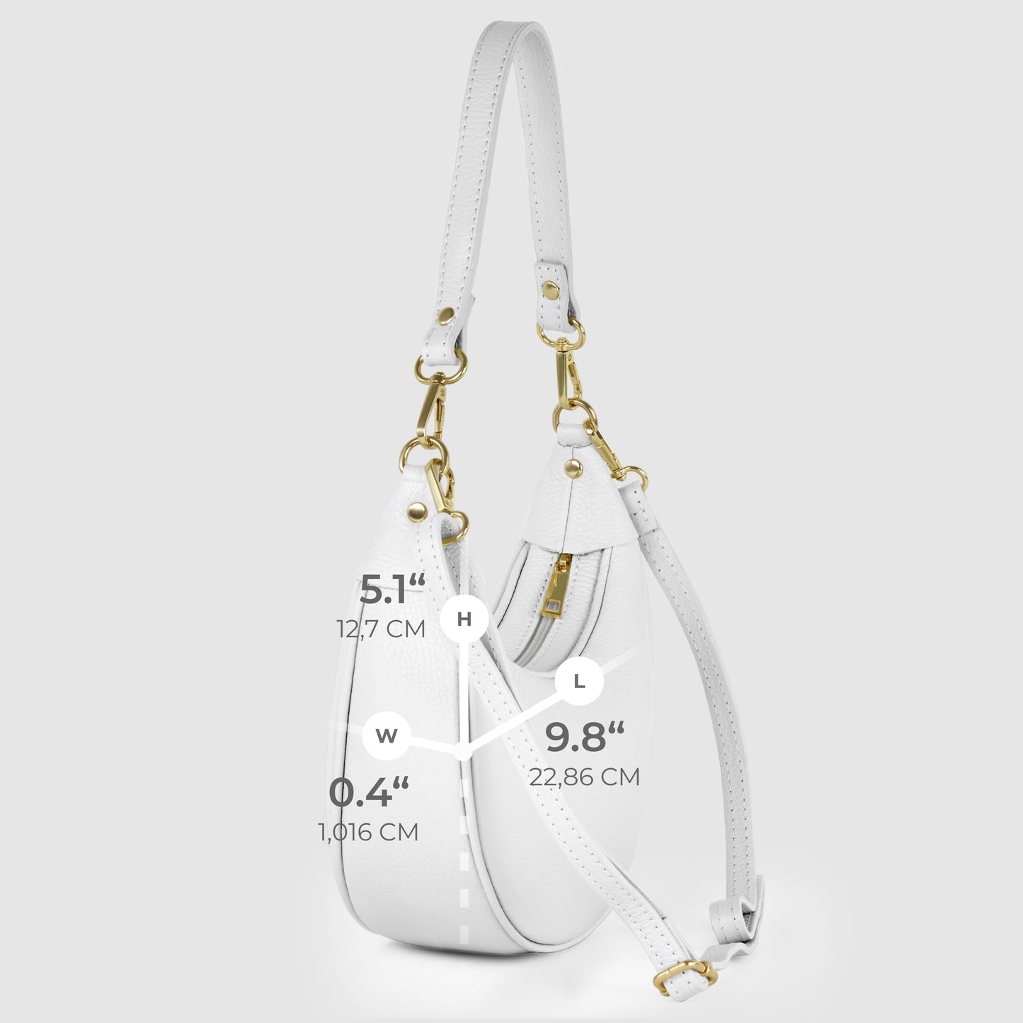 Italian Genuine Calf Leather Shoulder Bag 222024 - TAKEASY - Flyclothing LLC