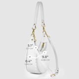 Italian Genuine Calf Leather Shoulder Bag 222024 - TAKEASY - Flyclothing LLC