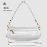 Italian Genuine Calf Leather Shoulder Bag 222024 - TAKEASY - Flyclothing LLC