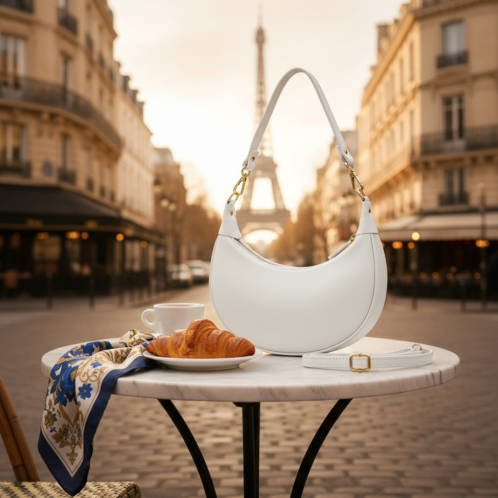 Calf Leather Shoulder Bag TAKEASY