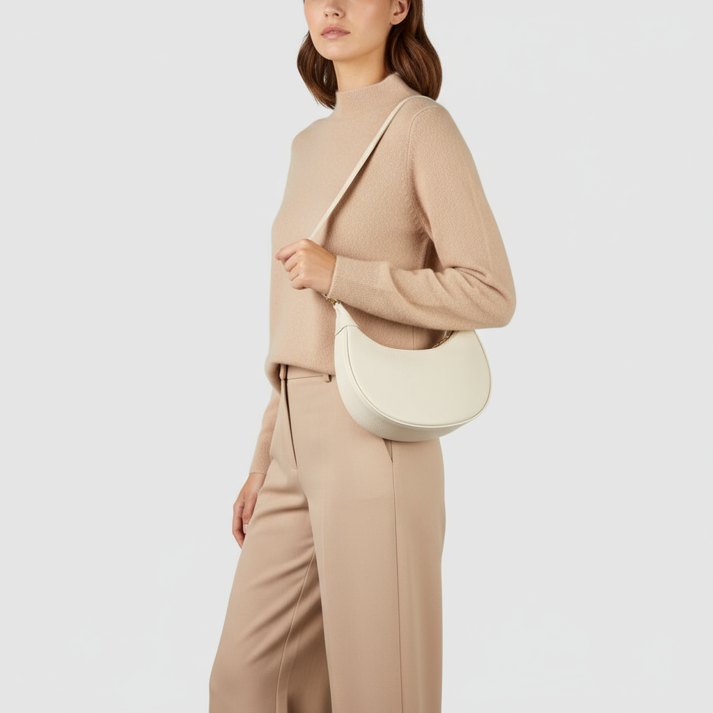 Italian Genuine Calf Leather Shoulder Bag 222024 - TAKEASY - Flyclothing LLC