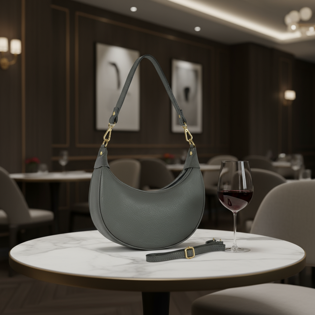 Calf Leather Shoulder Bag TAKEASY