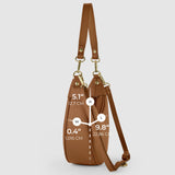 Italian Genuine Calf Leather Shoulder Bag 222024 - TAKEASY - Flyclothing LLC