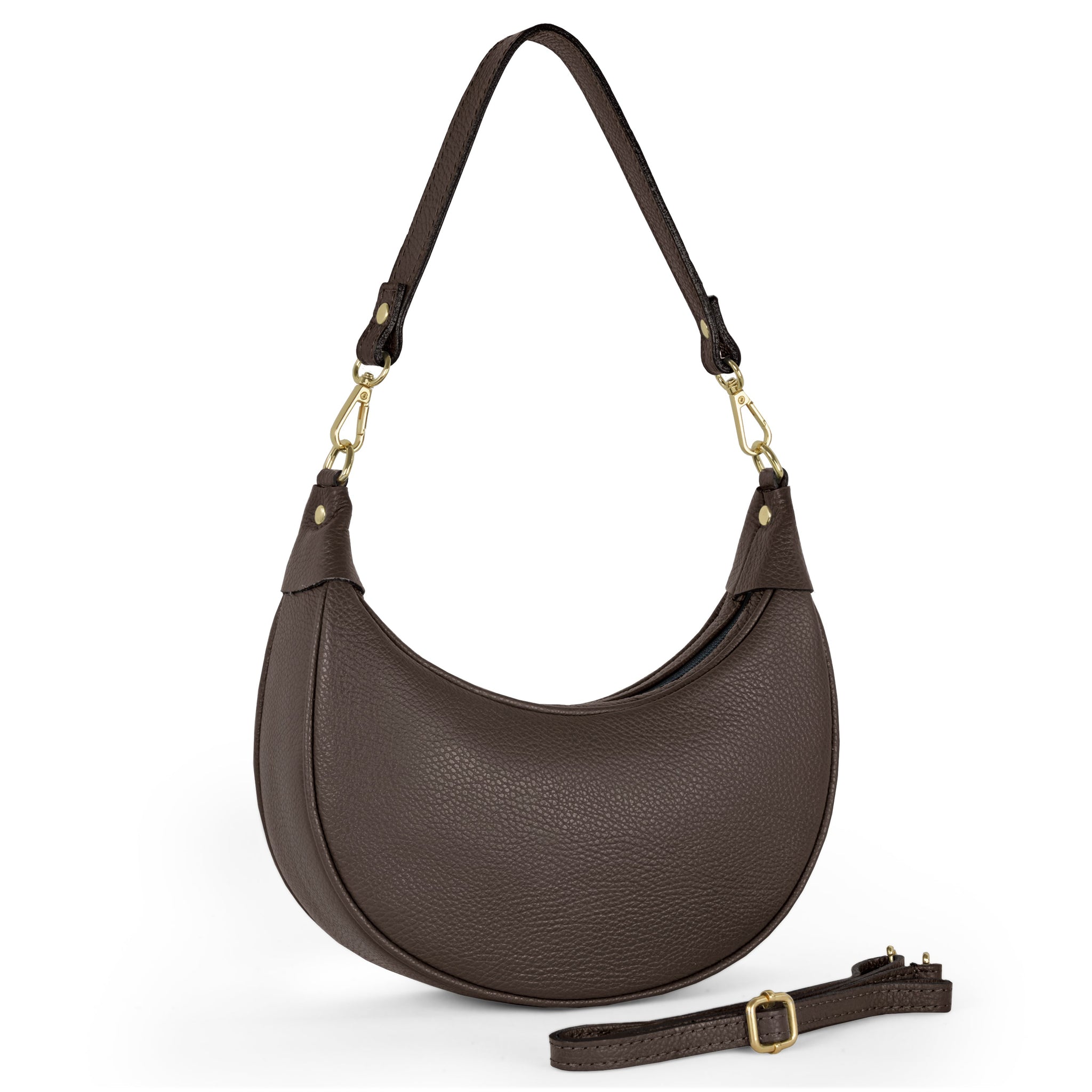 Italian Genuine Calf Leather Shoulder Bag 222024 - TAKEASY - Flyclothing LLC