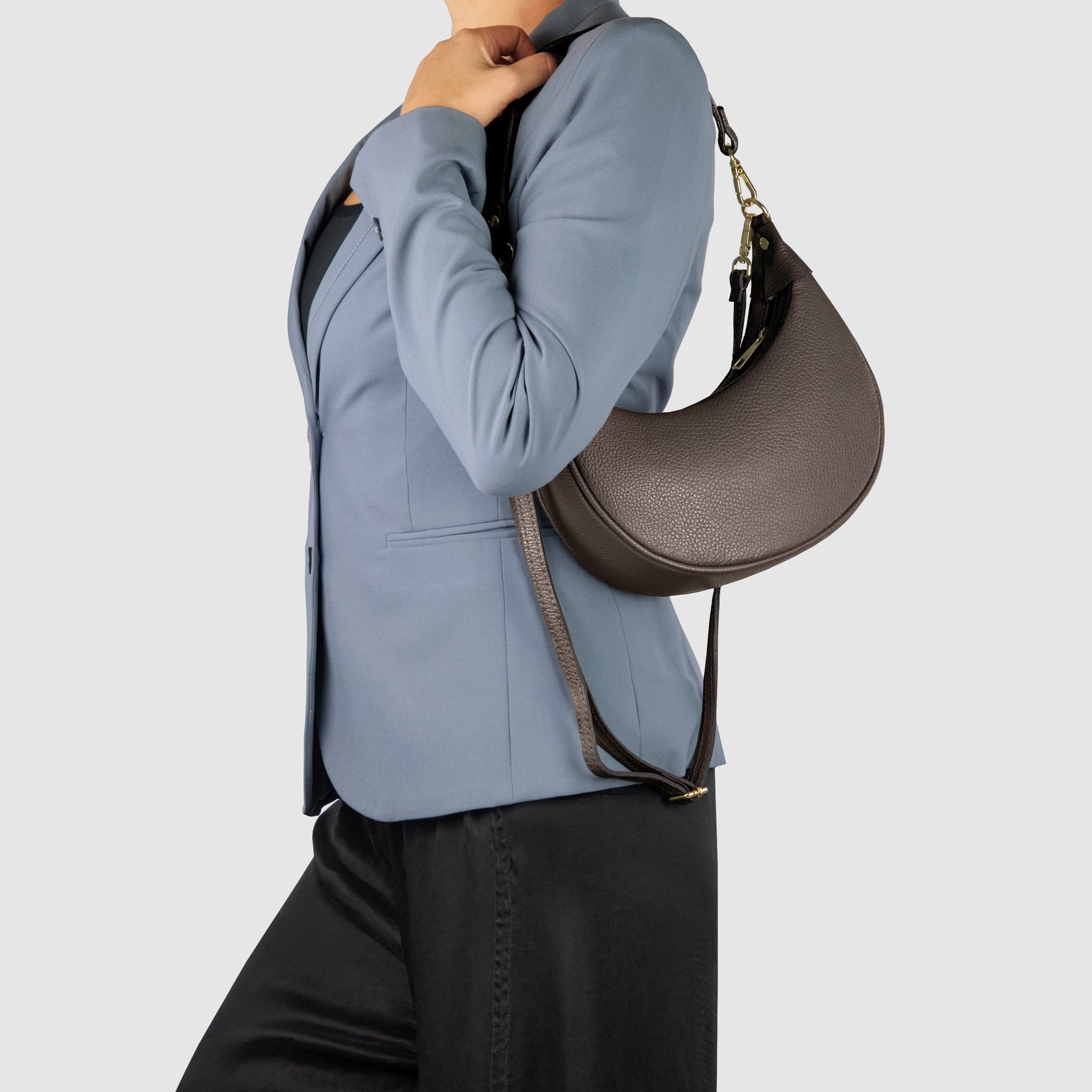 Italian Genuine Calf Leather Shoulder Bag 222024 - TAKEASY - Flyclothing LLC