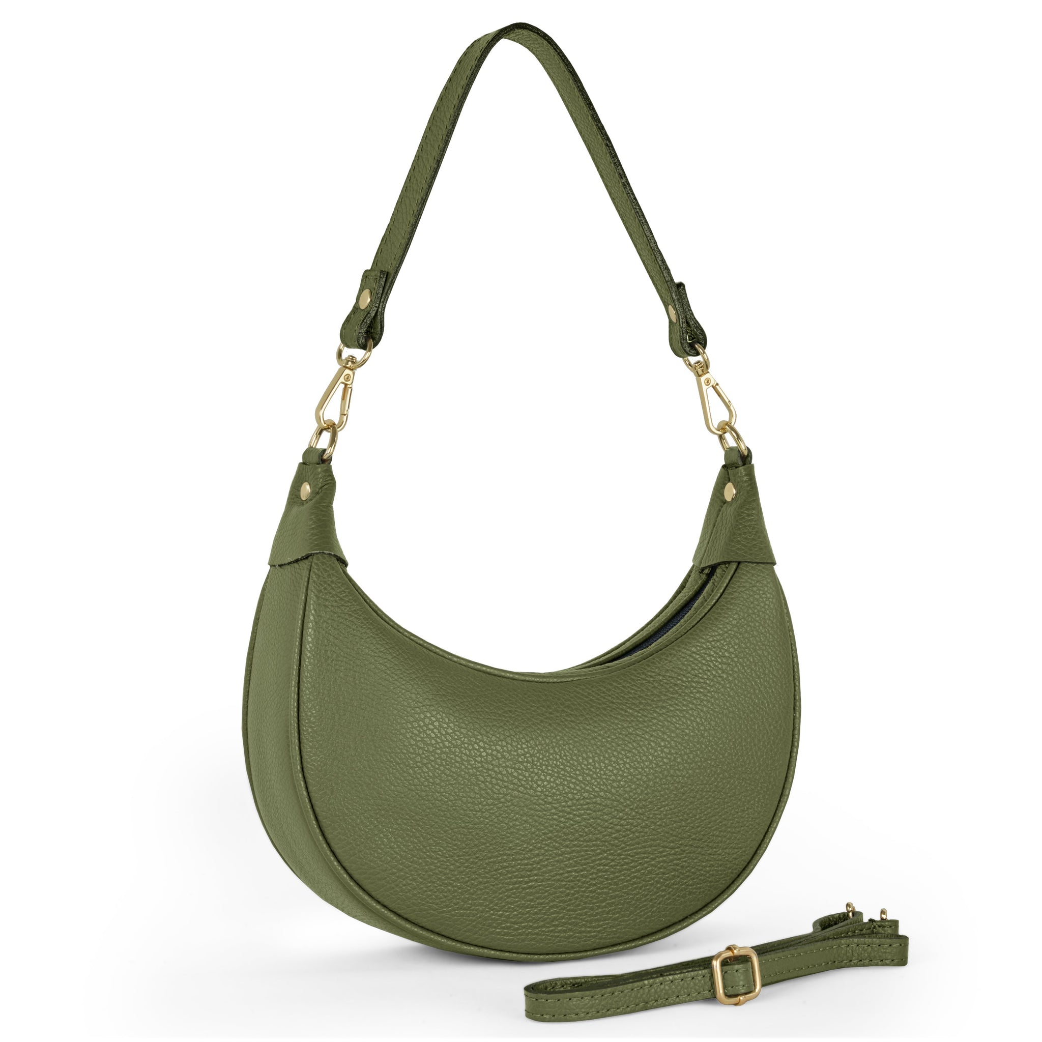 Italian Genuine Calf Leather Shoulder Bag 222024 - TAKEASY - Flyclothing LLC