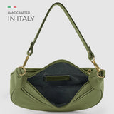Italian Genuine Calf Leather Shoulder Bag 222024 - TAKEASY - Flyclothing LLC