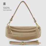 Italian Genuine Calf Leather Shoulder Bag 222024 - TAKEASY - Flyclothing LLC