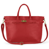 Italian Genuine Calf Leather Top-Handle Bag 233233 - TAKEASY - Flyclothing LLC