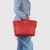 Italian Genuine Calf Leather Top-Handle Bag 233233 - TAKEASY - Flyclothing LLC