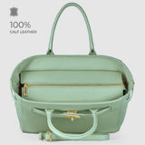 Italian Full-Grain Leather Top-Handle Bag | Cesena - TAKEASY - Flyclothing LLC