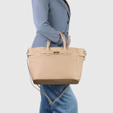 Italian Genuine Calf Leather Top-Handle Bag 233233 - TAKEASY - Flyclothing LLC