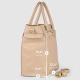 Italian Full-Grain Leather Top-Handle Bag | Cesena - TAKEASY - Flyclothing LLC