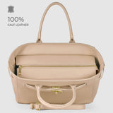 Italian Full-Grain Leather Top-Handle Bag | Cesena - TAKEASY - Flyclothing LLC