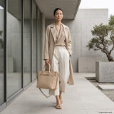 Italian Full-Grain Leather Top-Handle Bag | Cesena - TAKEASY - Flyclothing LLC