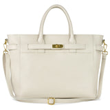 Italian Genuine Calf Leather Top-Handle Bag 233233 - TAKEASY - Flyclothing LLC