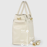 Italian Genuine Calf Leather Top-Handle Bag 233233 - TAKEASY - Flyclothing LLC