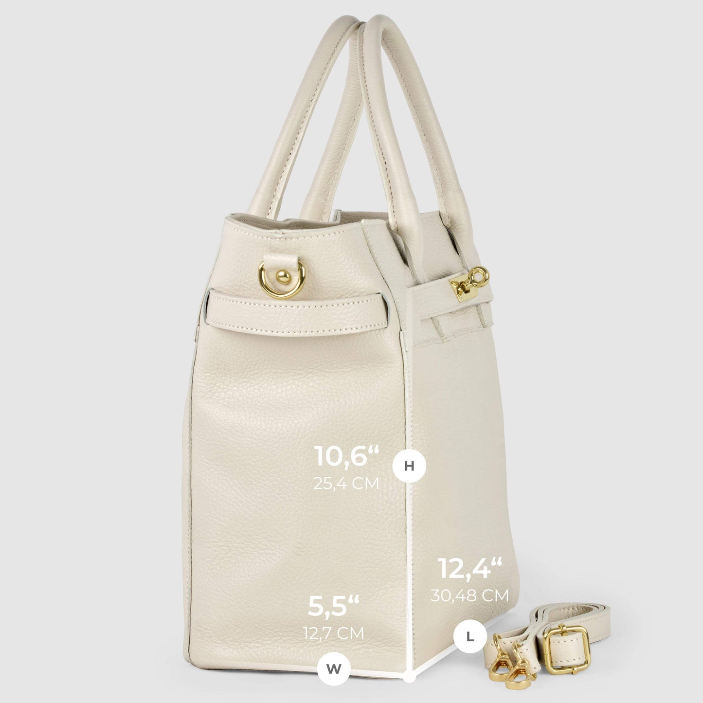Italian Full-Grain Leather Top-Handle Bag | Cesena - TAKEASY - Flyclothing LLC