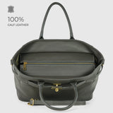 Italian Genuine Calf Leather Top-Handle Bag 233233 - TAKEASY - Flyclothing LLC
