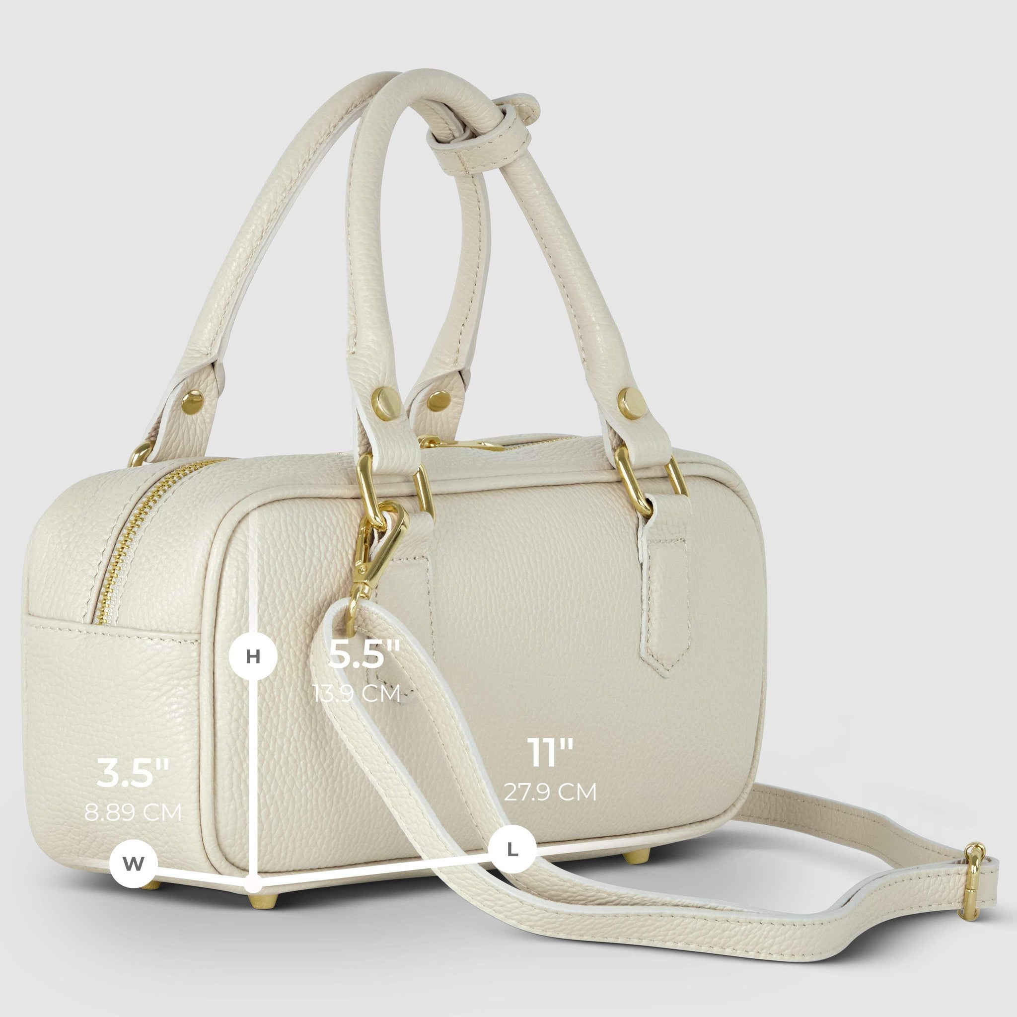 Italian Genuine Calf Leather Top-Handle Bag 252335 - TAKEASY - Flyclothing LLC