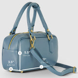 Italian Genuine Calf Leather Top-Handle Bag 252335 - TAKEASY - Flyclothing LLC