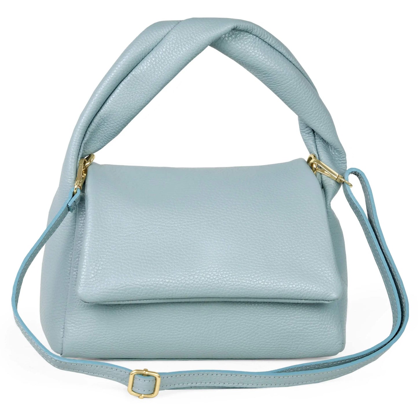 Italian Genuine Calf Leather Top-Handle Bag 262495 - TAKEASY - Flyclothing LLC