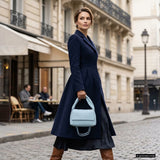 Italian Genuine Calf Leather Top-Handle Bag 262495 - TAKEASY - Flyclothing LLC