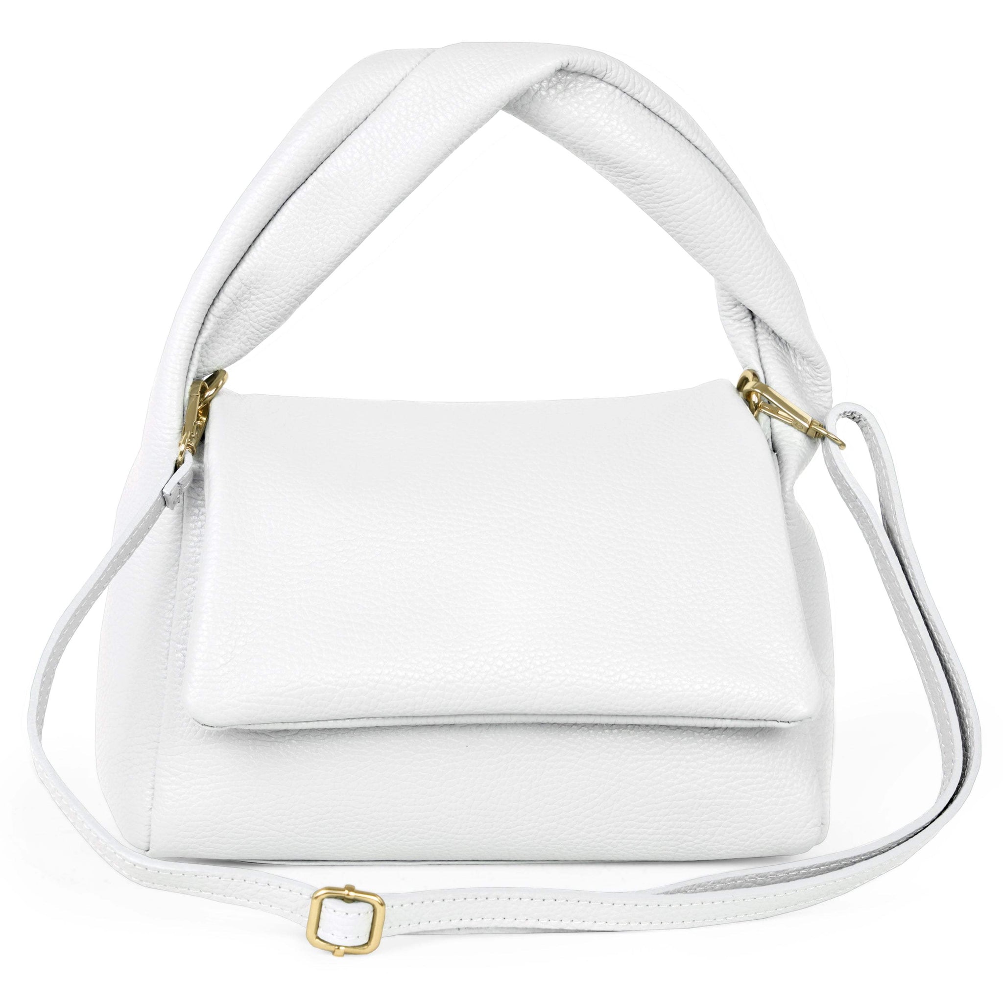 Italian Genuine Calf Leather Top-Handle Bag 262495 - TAKEASY - Flyclothing LLC