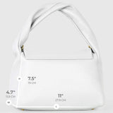 Italian Genuine Calf Leather Top-Handle Bag 262495 - TAKEASY - Flyclothing LLC
