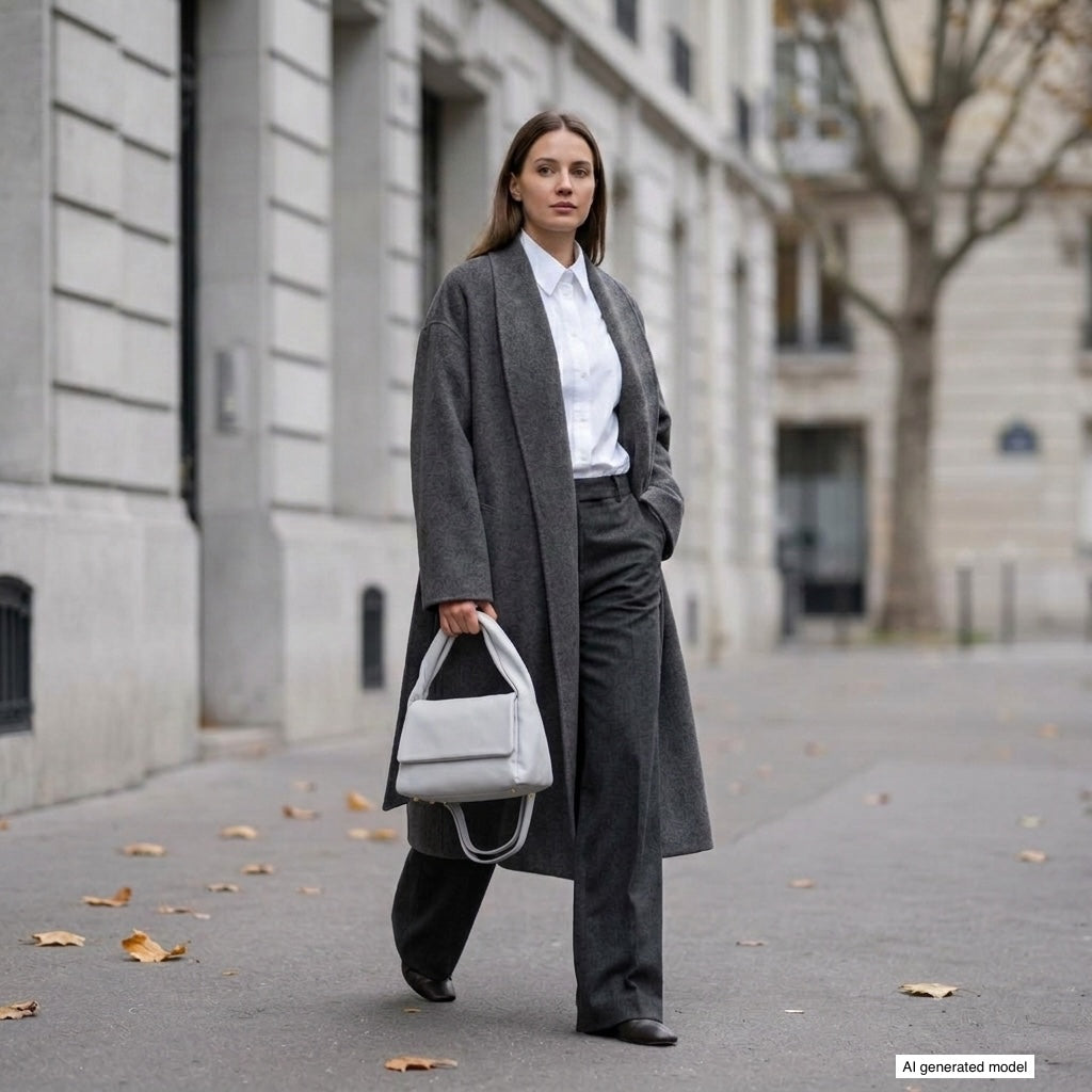 Italian Genuine Calf Leather Top-Handle Bag 262495 - TAKEASY - Flyclothing LLC