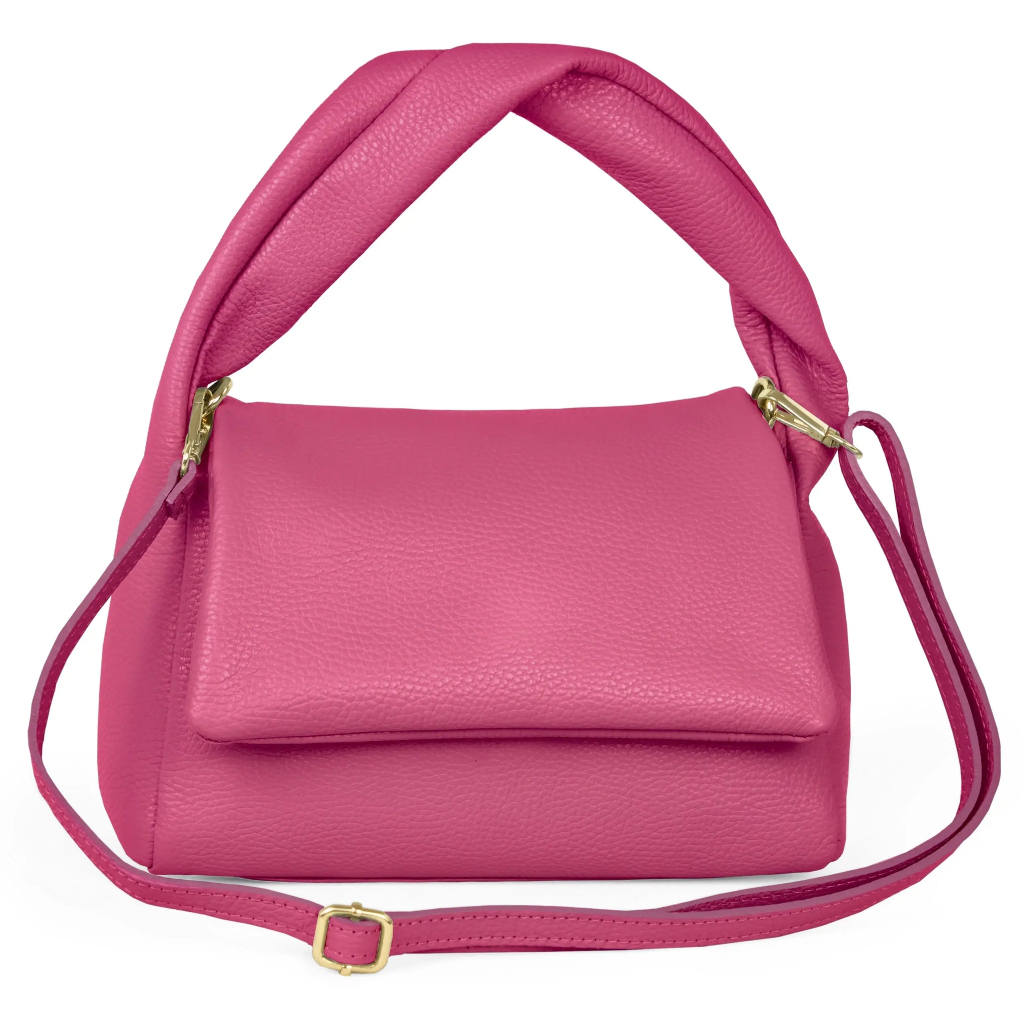 Italian Genuine Calf Leather Top-Handle Bag 262495 - TAKEASY - Flyclothing LLC
