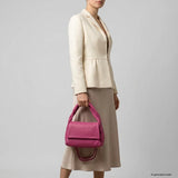 Italian Genuine Calf Leather Top-Handle Bag 262495 - TAKEASY - Flyclothing LLC