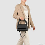 Italian Genuine Calf Leather Top-Handle Bag 262495 - TAKEASY - Flyclothing LLC