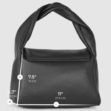 Italian Genuine Calf Leather Top-Handle Bag 262495 - TAKEASY - Flyclothing LLC