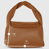 Italian Genuine Calf Leather Top-Handle Bag 262495 - TAKEASY - Flyclothing LLC