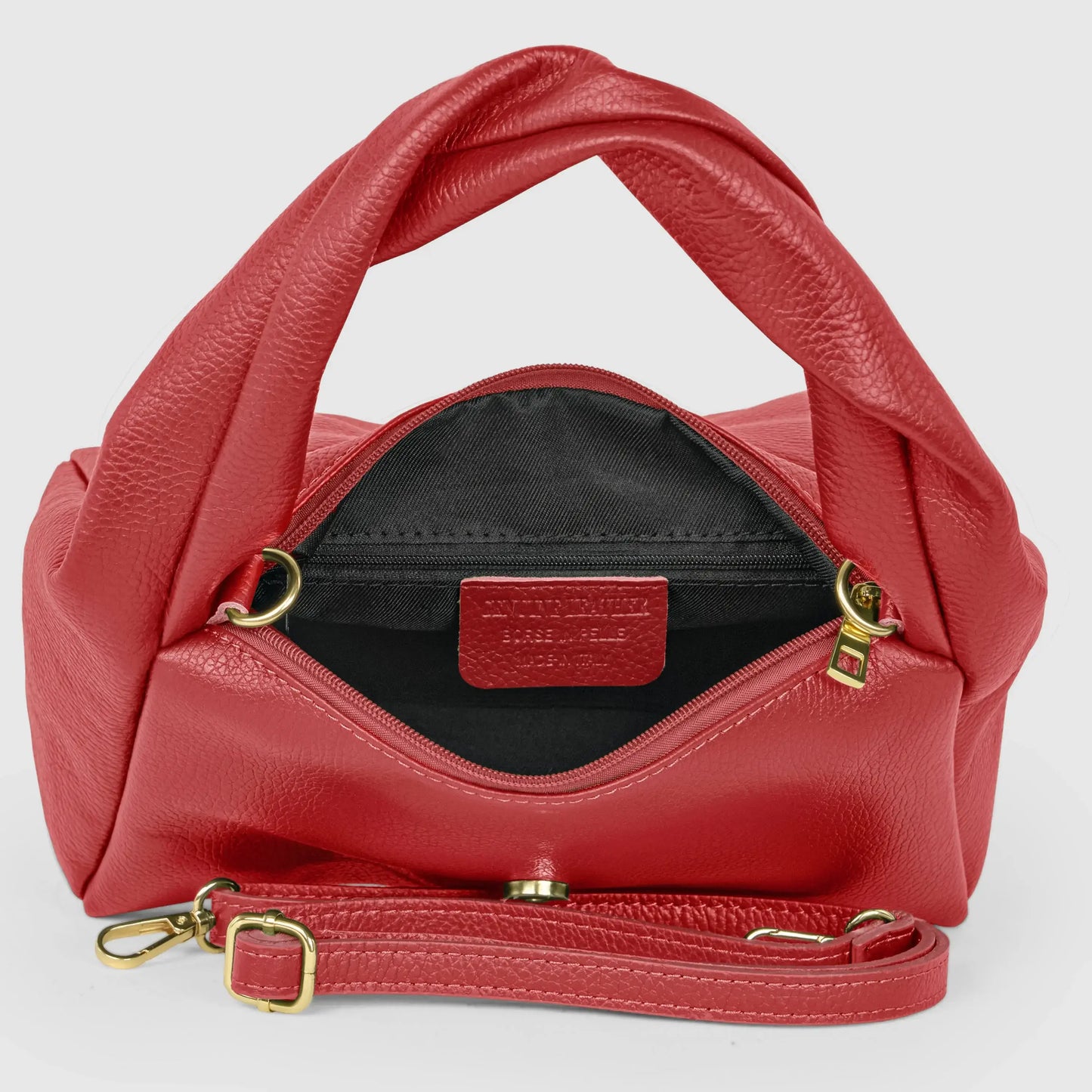 Italian Genuine Calf Leather Top-Handle Bag 262495 - TAKEASY - Flyclothing LLC