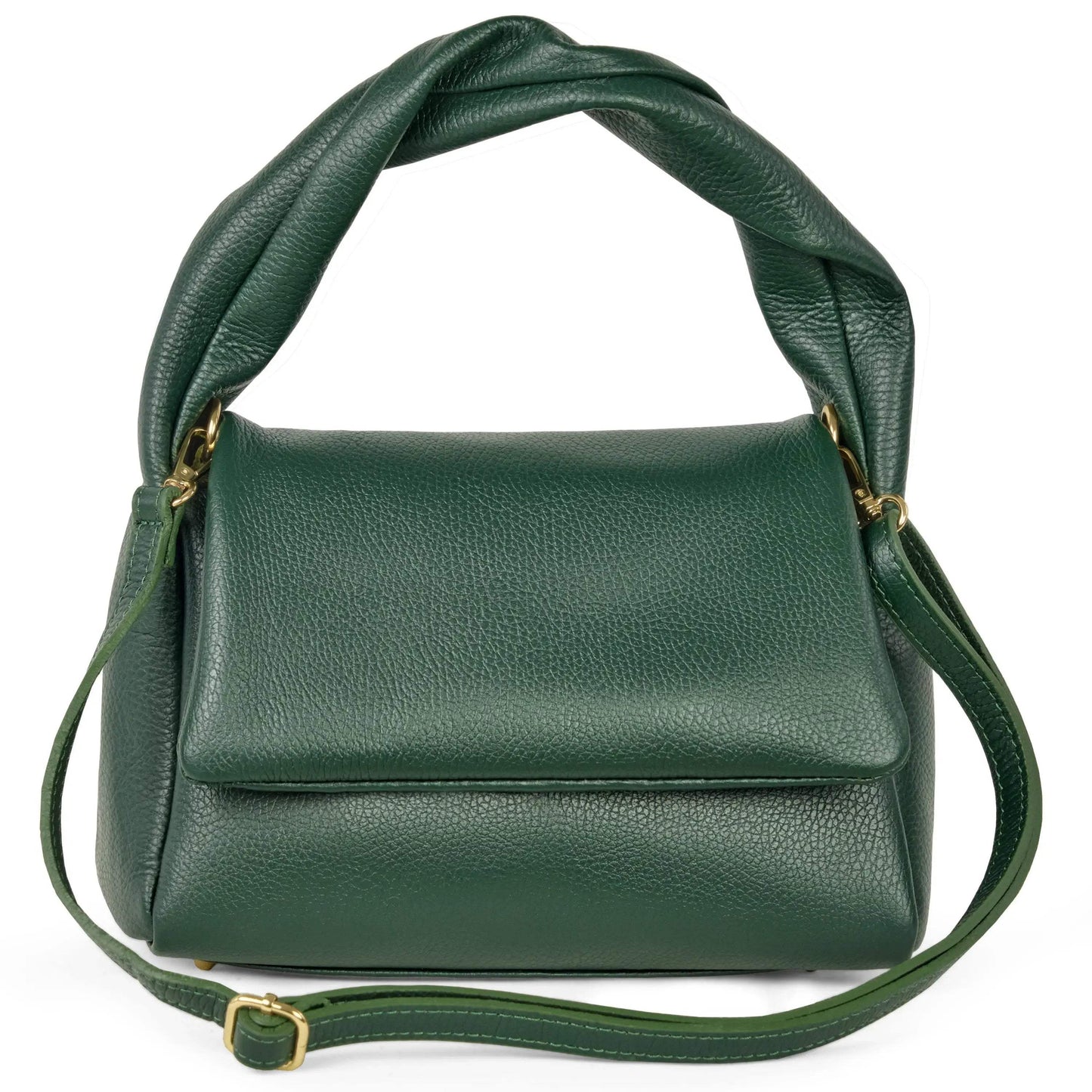 Italian Genuine Calf Leather Top-Handle Bag 262495 - TAKEASY - Flyclothing LLC