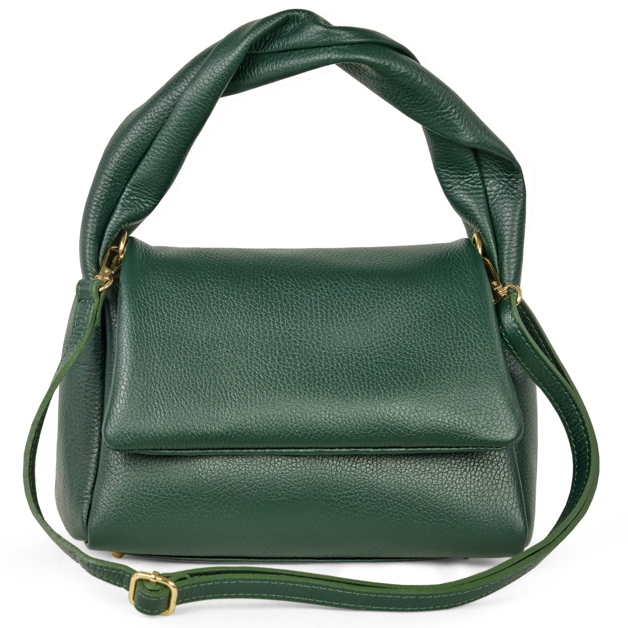 Italian Genuine Calf Leather Top-Handle Bag 262495 - TAKEASY - Flyclothing LLC