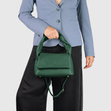 Italian Genuine Calf Leather Top-Handle Bag 262495 - TAKEASY - Flyclothing LLC