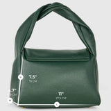 Italian Genuine Calf Leather Top-Handle Bag 262495 - TAKEASY - Flyclothing LLC