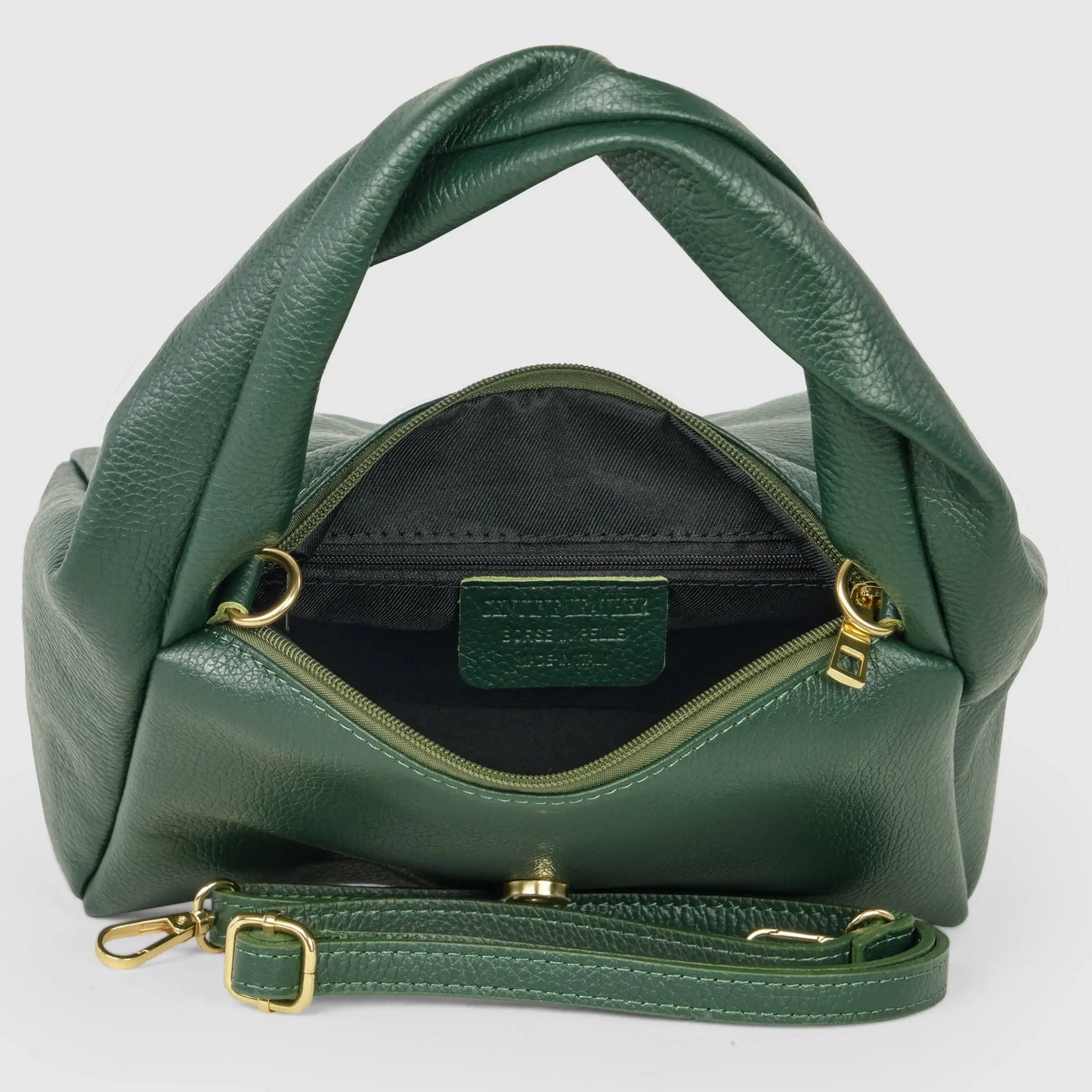 Italian Genuine Calf Leather Top-Handle Bag 262495 - TAKEASY - Flyclothing LLC