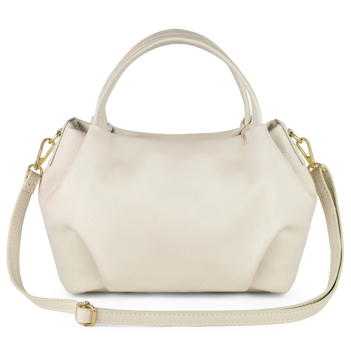 Italian Genuine Calf Leather Top-Handle Bag 322055 - TAKEASY - Flyclothing LLC