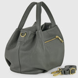 Calf Leather Top-Handle Bag - TAKEASY - Flyclothing LLC