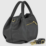 Calf Leather Top-Handle Bag - TAKEASY - Flyclothing LLC