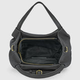 Calf Leather Top-Handle Bag - TAKEASY - Flyclothing LLC