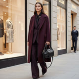 Calf Leather Top-Handle Bag - TAKEASY - Flyclothing LLC