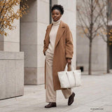 Italian Full-Grain Leather Tote Bag | Torino - TAKEASY - Flyclothing LLC