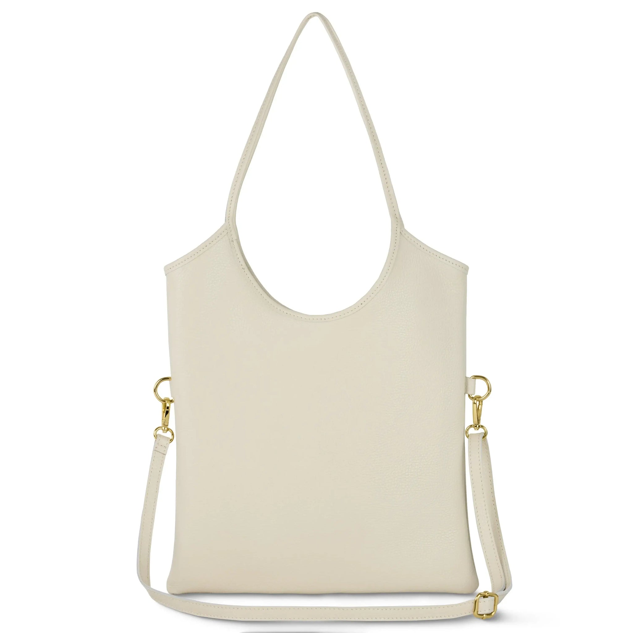 Italian Genuine Calf Leather Tote Bag 191722 - TAKEASY - Flyclothing LLC