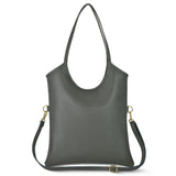 Italian Genuine Calf Leather Tote Bag 191722 - TAKEASY - Flyclothing LLC